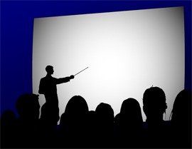 presentaions man pointing at screenthumbnail