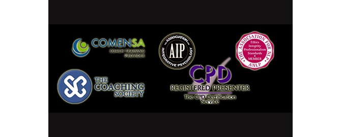 logos for nlp including nlp, aip, cpd and comensa