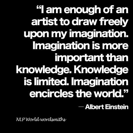 Einstein quote in a picture