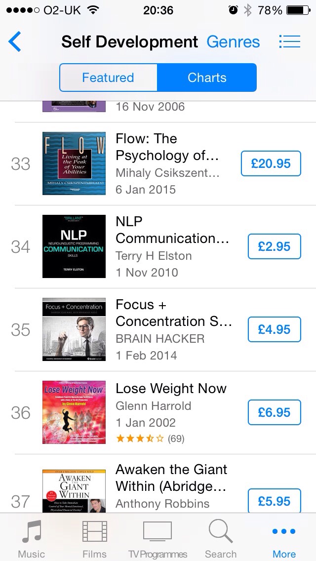 iTunes charts image