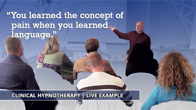NLP Master Practitioner - Live Clinical Hypnotherapy sample