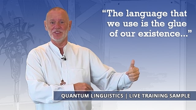 NLP Master Practitioner - Live Quantum Linguistics example